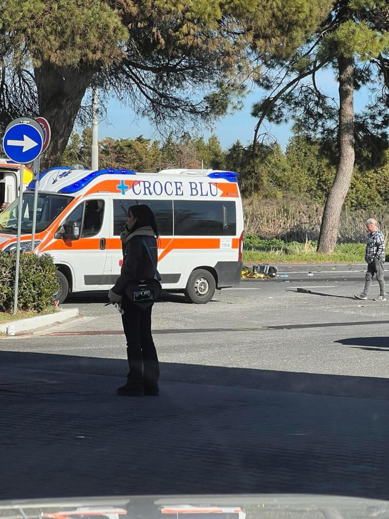 Incidente Stradale Sull Aurelia Tra Palidoro E Ladispoli