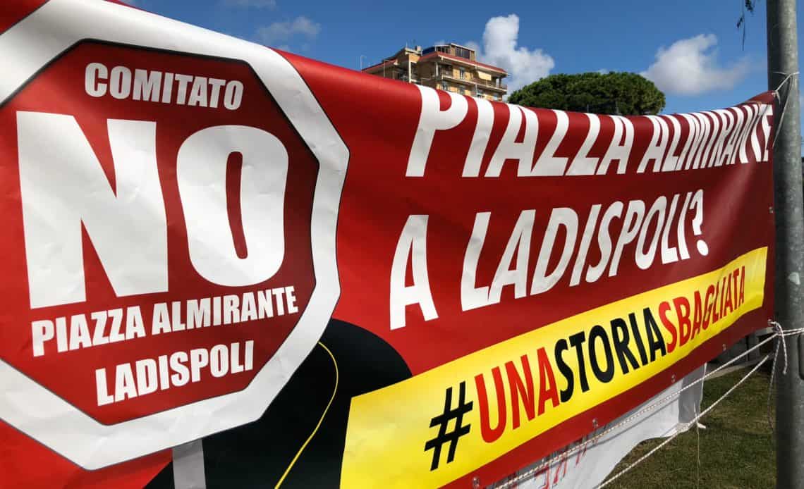 Ladispoli, il comitato "No Piazza Almirante" attacca duramente Grando