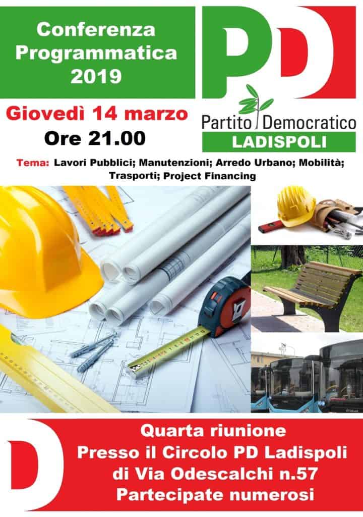 PD Ladispoli: oggi conferenza su Lavori Pubblici
