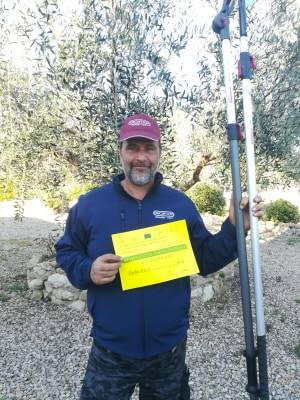 Campionato regionale di potatura dell'olivo: terzo posto per Tullio Ricci