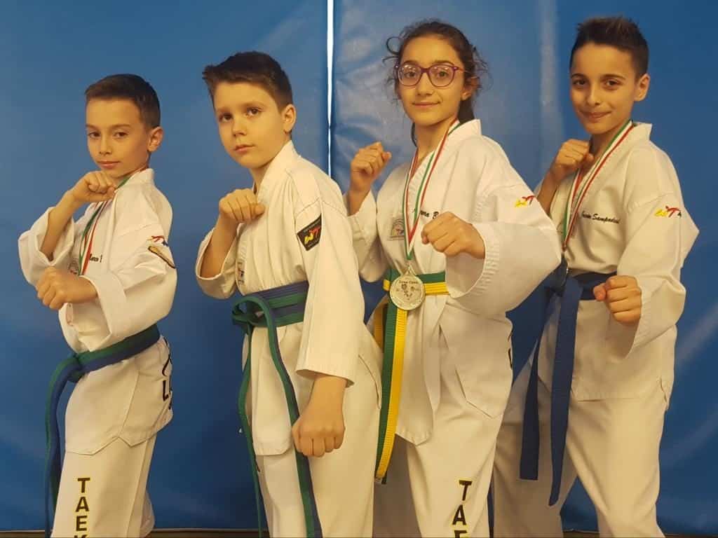 Altri successi per la scuola di Taekwondo del Centro Sportivo il Gabbiano di Ladispoli.