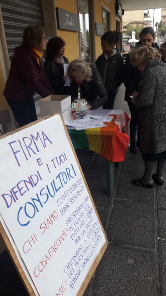 Consultori familiari di Ladispoli e Cerveteri, conclusa la raccolta firme