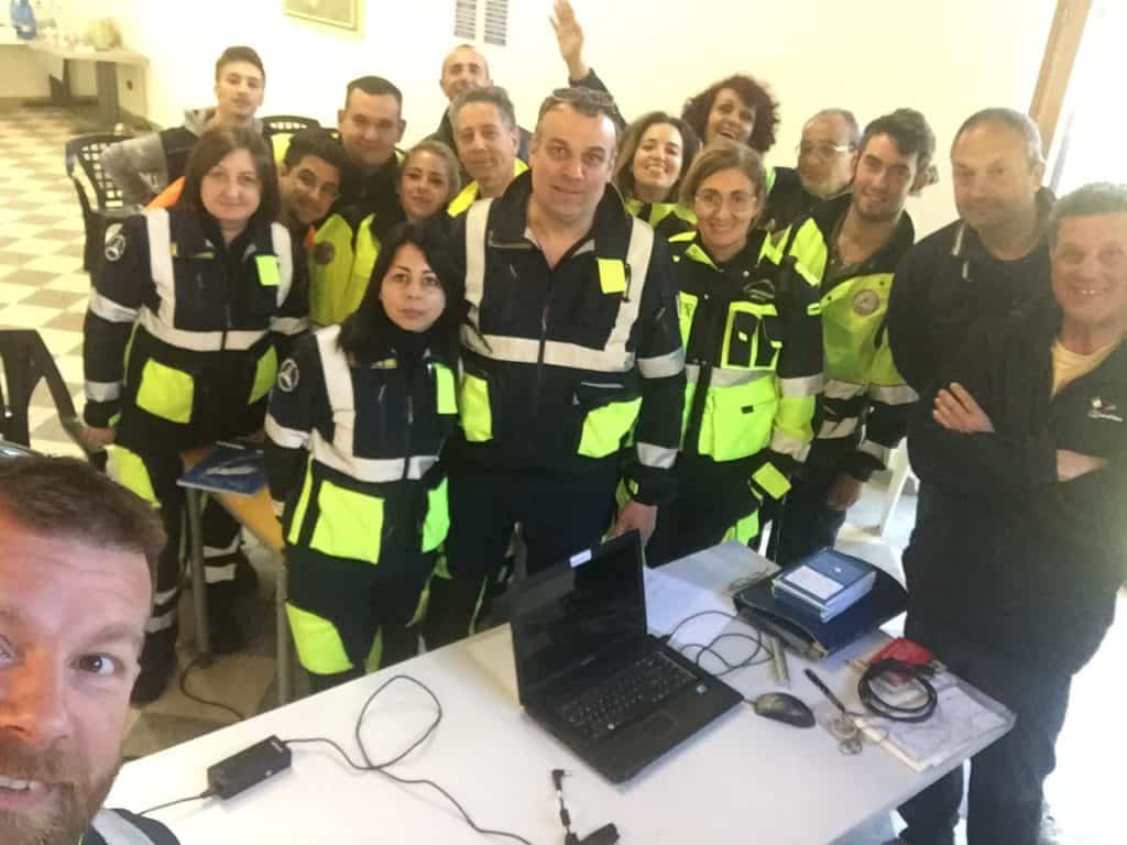 Cerveteri, Protezione Civile: un fine settimana dedicato alla formazione in territori ostili
