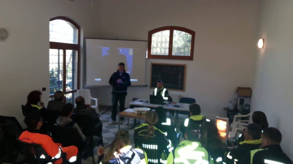 Cerveteri, Protezione Civile: un fine settimana dedicato alla formazione in territori ostili