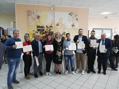 Concorso "Ferraioli" di Pagani, Leonardo D'Agostini primo classificato