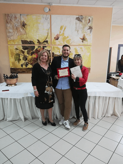 Concorso "Ferraioli" di Pagani, Leonardo D'Agostini primo classificato