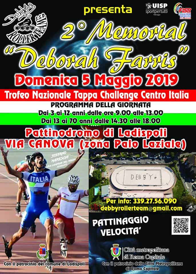 Ladispoli, torna il Memorial Deborah Farris