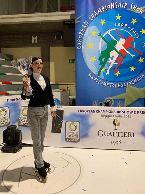 Pattinaggio artistico: Giordana Brenna campionessa europea!