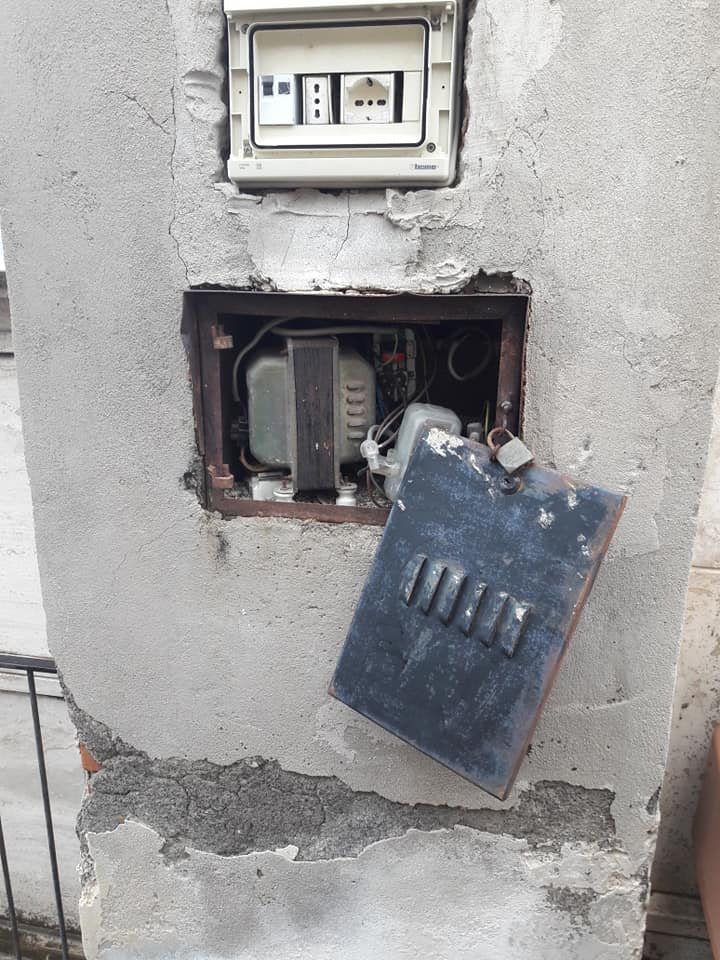 Anguillara, degrado al cimitero