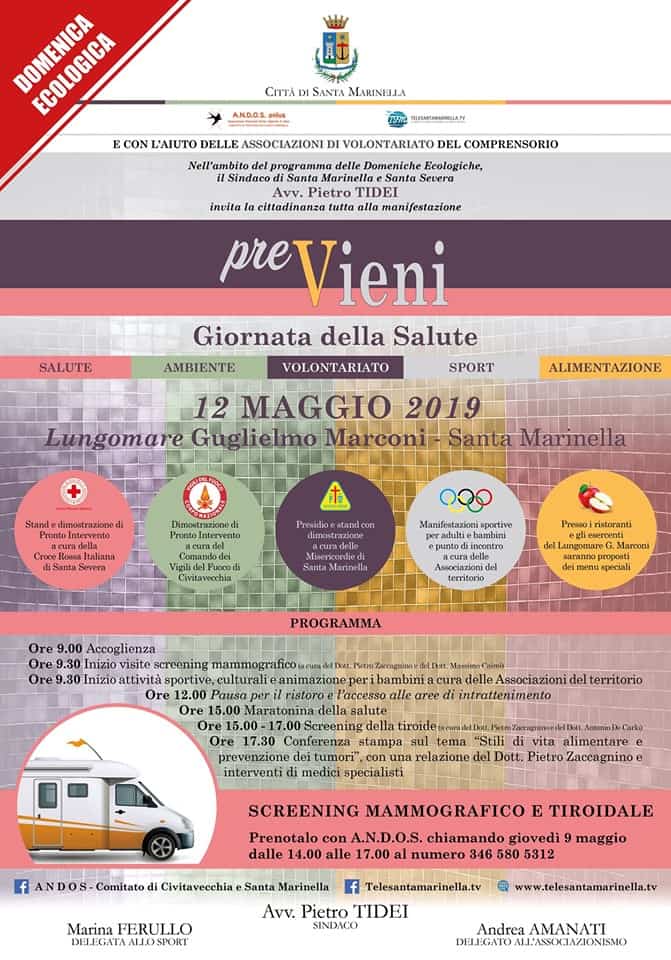 Santa Marinella, conto alla rovescia per "preVieni"