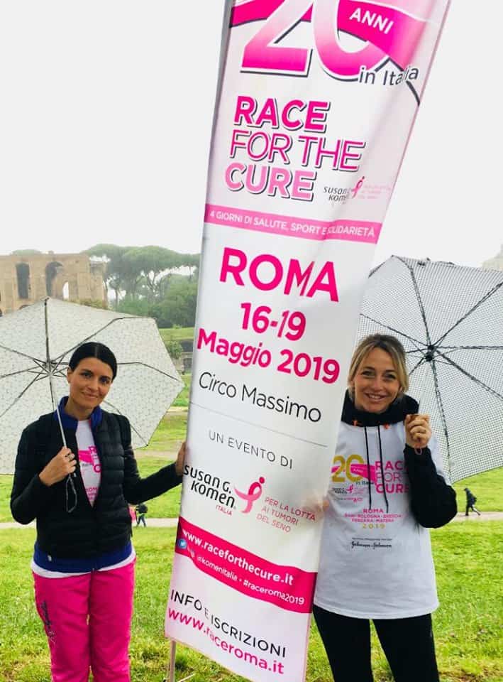 Manziana presente alla 20esima edizione della Race for the Cure