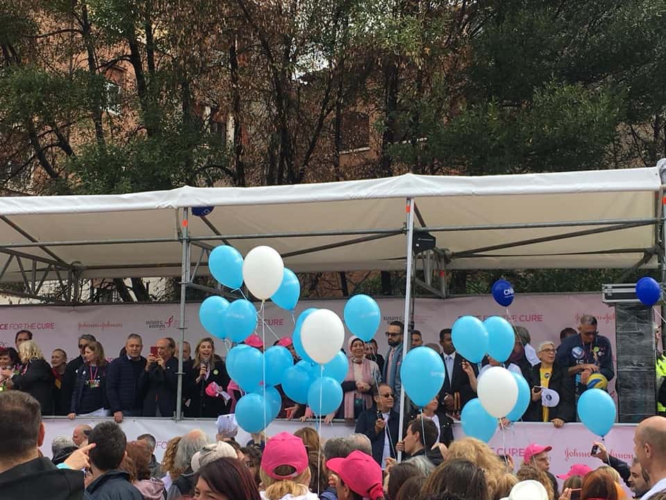 Manziana presente alla 20esima edizione della Race for the Cure