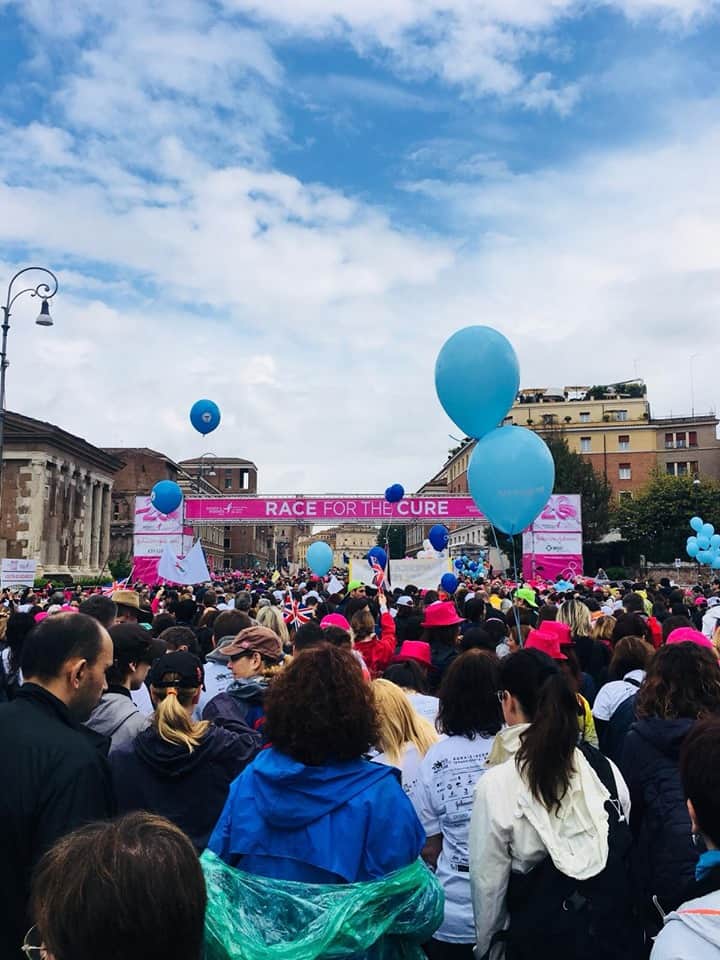 Manziana presente alla 20esima edizione della Race for the Cure
