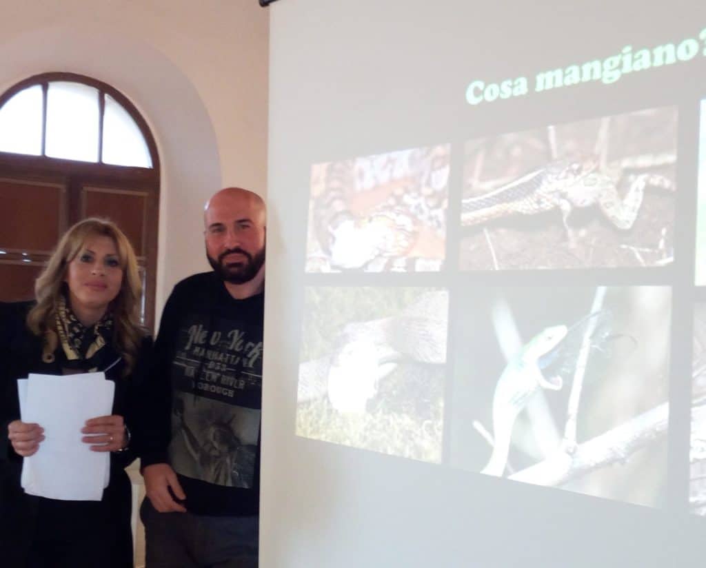 Cerveteri, oltre 100 bambini incantati dal mondo dei serpenti