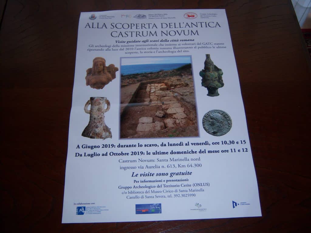 Nuovi importanti ritrovamenti archeologici effettuati a Castrum Novum