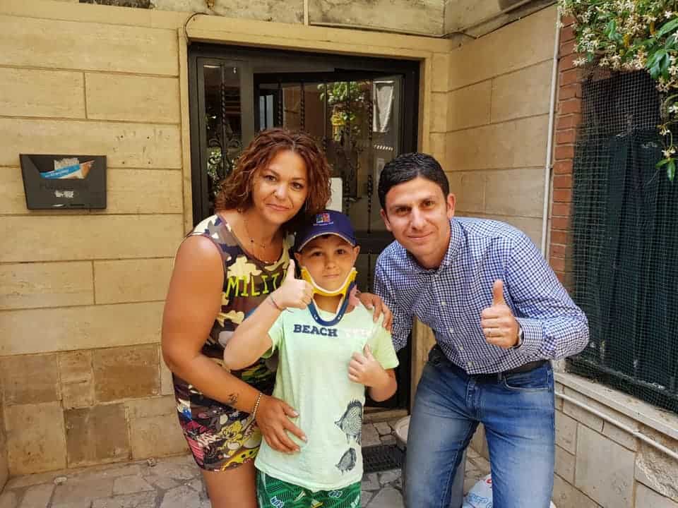 Ladispoli, sta bene il bambino investito su via Roma