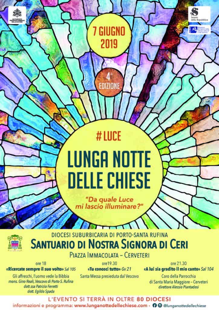 La lunga notte delle Chiese al Santuario di Ceri