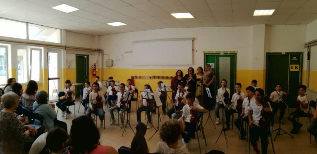 Concluso con successo il corso di violino alla Ladispoli 1