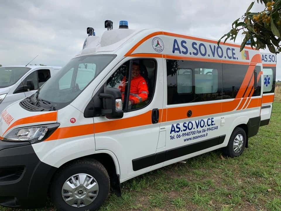 Assovoce Onlus, l'associazione ringrazia presentando la nuova ambulanza