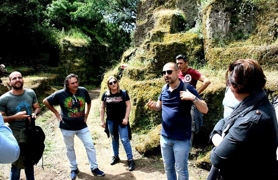 Cerveteri Lab, si è tenuta oggi la prima escursione del progetto