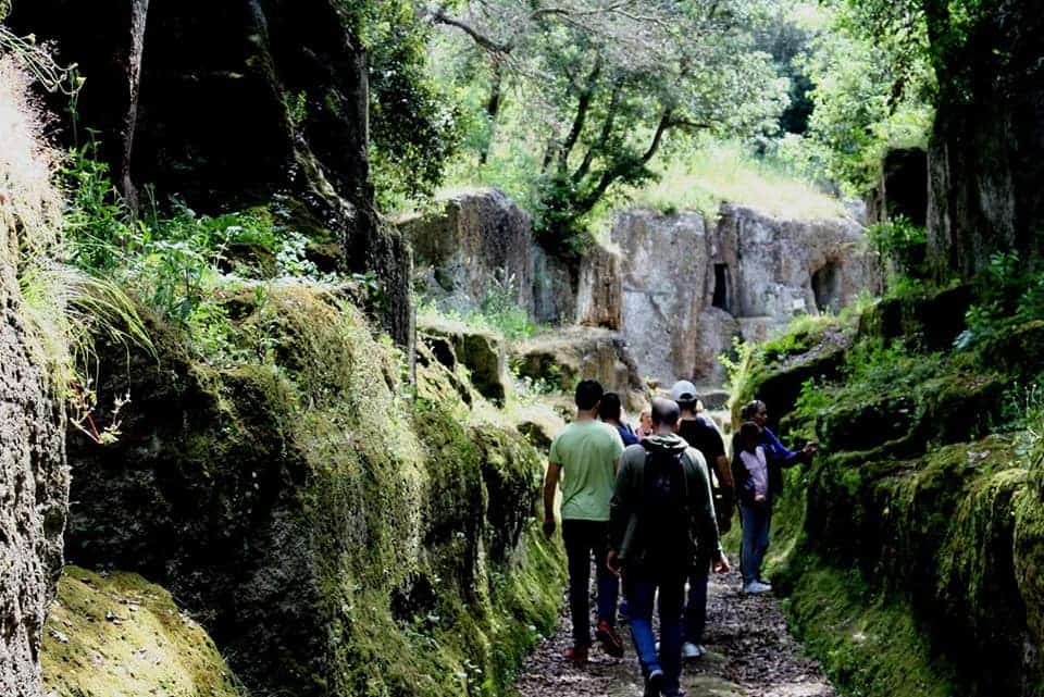 Cerveteri Lab, si è tenuta oggi la prima escursione del progetto