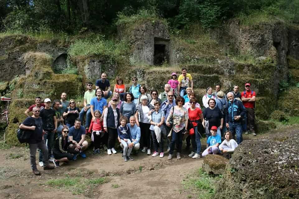Cerveteri Lab, si è tenuta oggi la prima escursione del progetto
