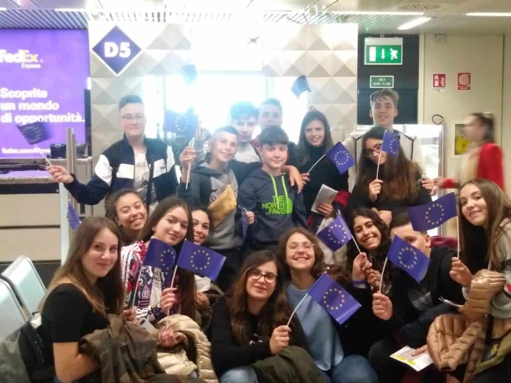 Ladispoli, 17 alunni della Corrado Melone in Erasmus+ 'Jij en Europa, Europa en Jij'