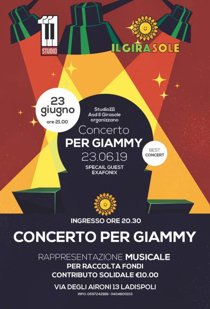 Ladispoli, un concerto per aiutare Giammaria