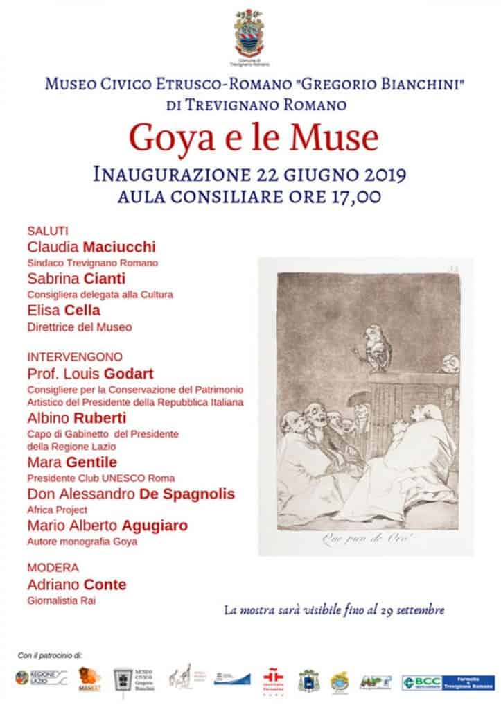 "Goya e le Muse" la mostra inedita tra arte e solidarietà