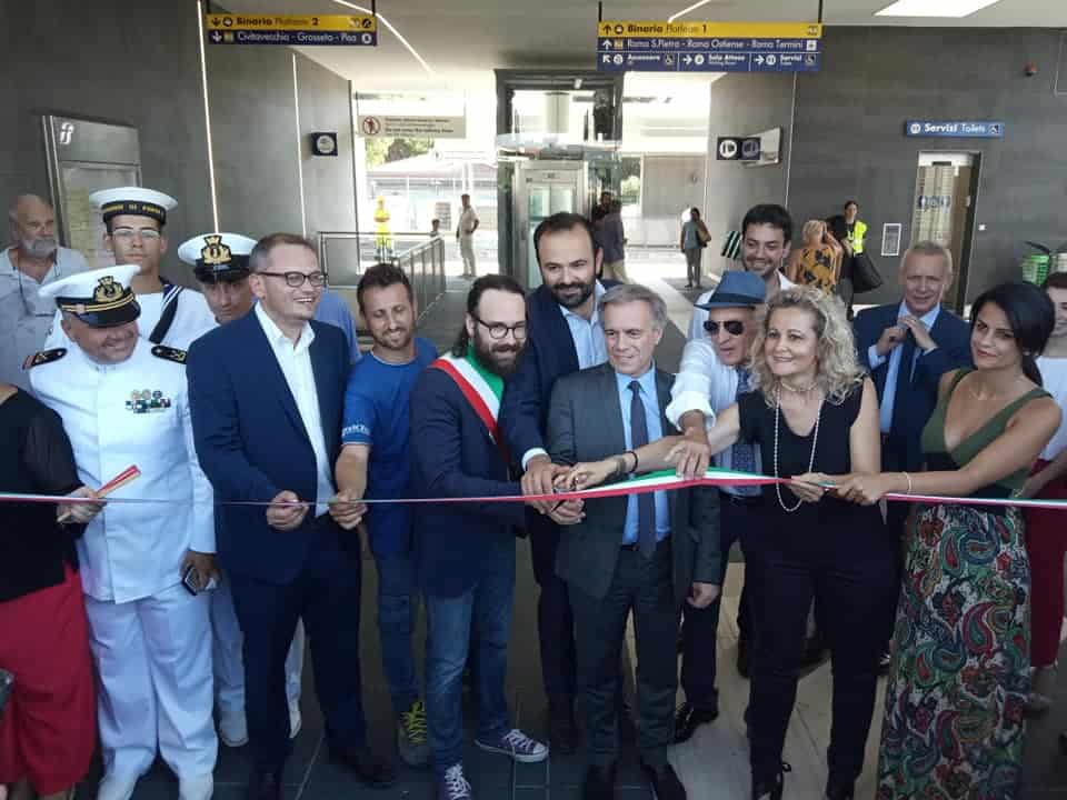 Marina di Cerveteri, inaugurata la Stazione: “Un gioiello di architettura”