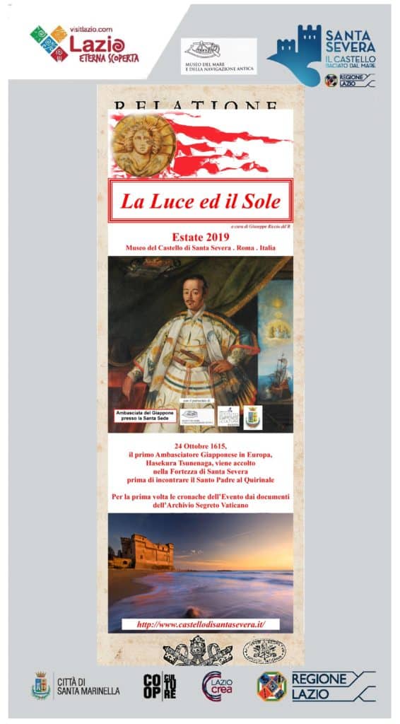 Il Giappone torna dopo 400 anni al castello di Santa Severa