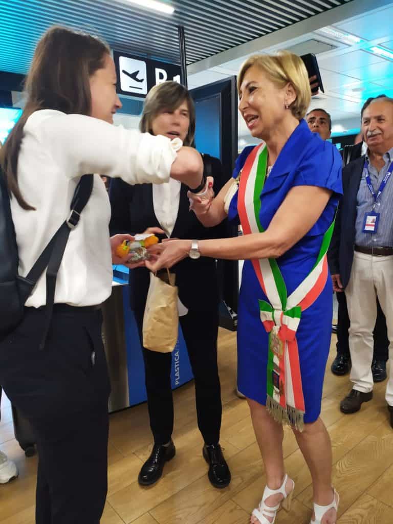 Fiumicino, l'assessore Anselmi: "Un onore accogliere le ragazze della nazionale di calcio di ritorno dalla Francia"