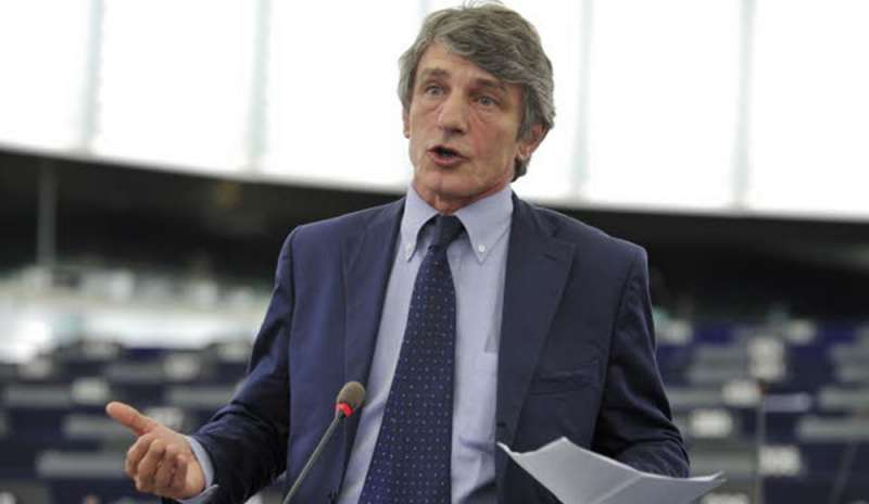 David Sassoli presidente del Parlamento Europeo