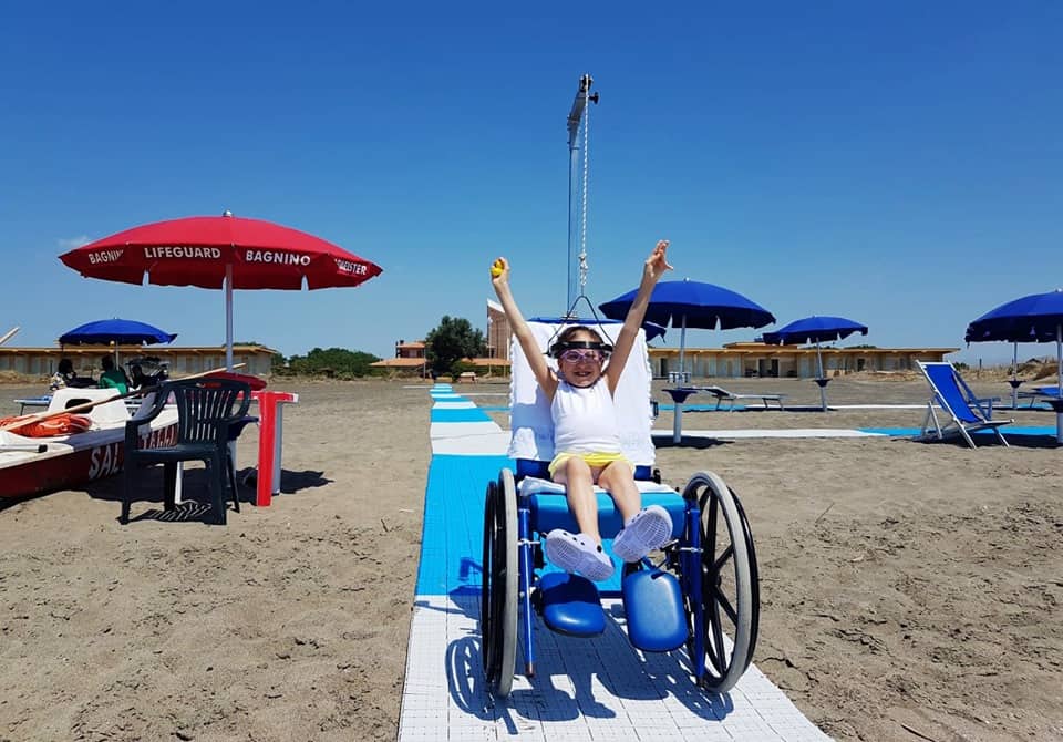 Ronald Roma Casa Ronald Roma Palidoro: ''Da oggi spiagge accessibili a tutti''