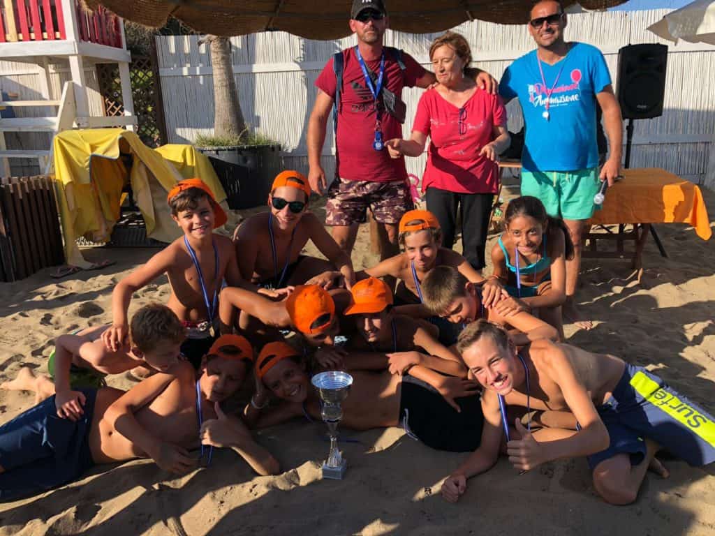 Santa Severa, l'Eco del mare si aggiudica le Mini Olimpiadi a mare