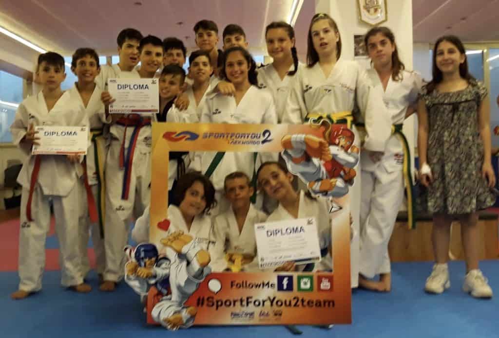 Nuove cinture per i ragazzi della "Sport For You 2"