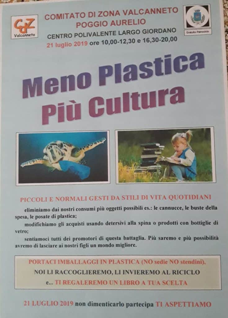 A Valcanneto "meno plastica più cultura"