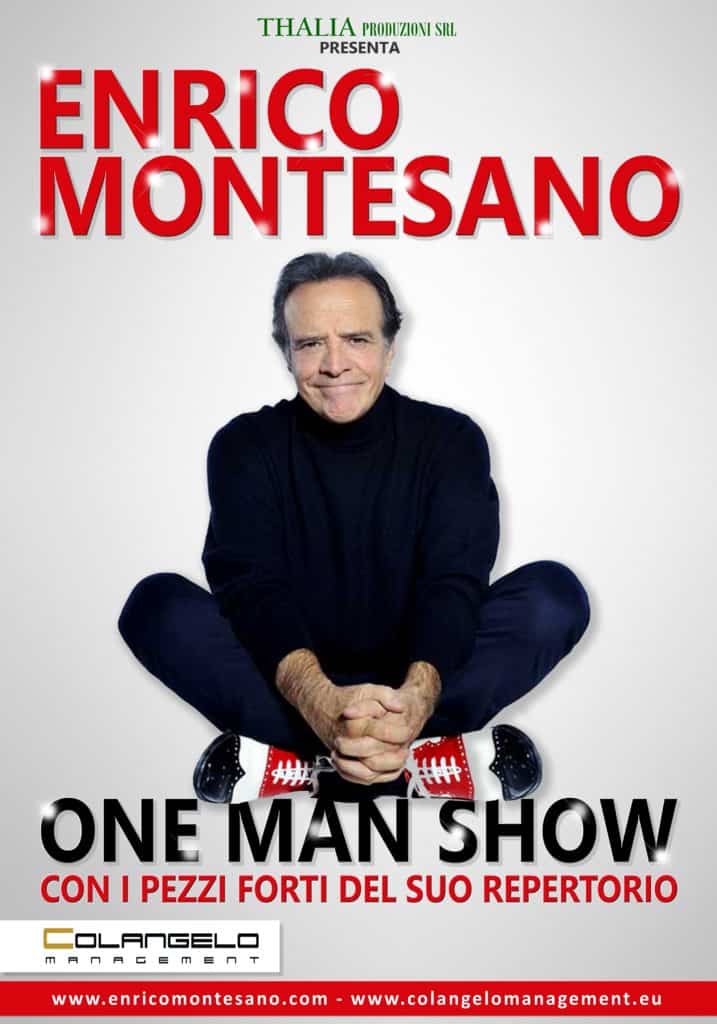Sere d’estate: al castello il 24 agosto Enrico Montesano in “One man Show”