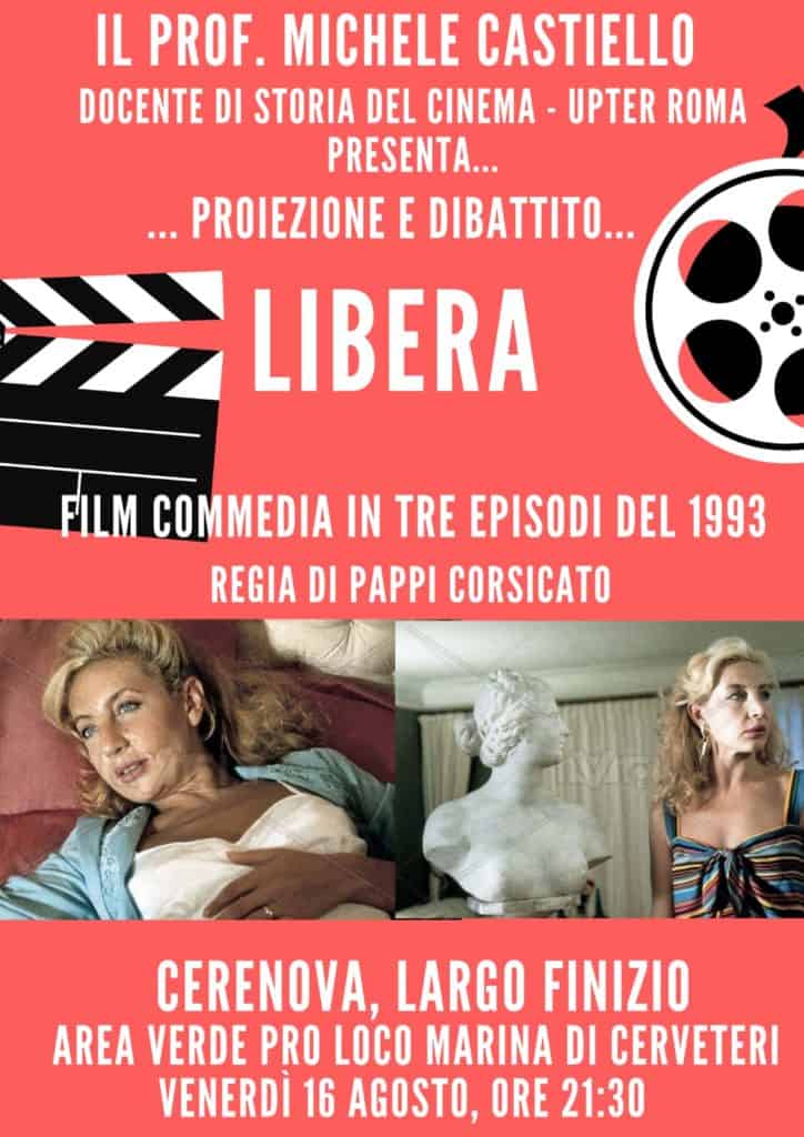 Marina di Cerveteri, Cinema: il Prof. Michele Castiello omaggia Pappi Corsicato