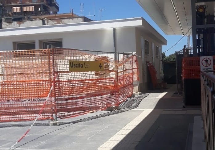 Stazione di Ladispoli, ancora un cantiere aperto