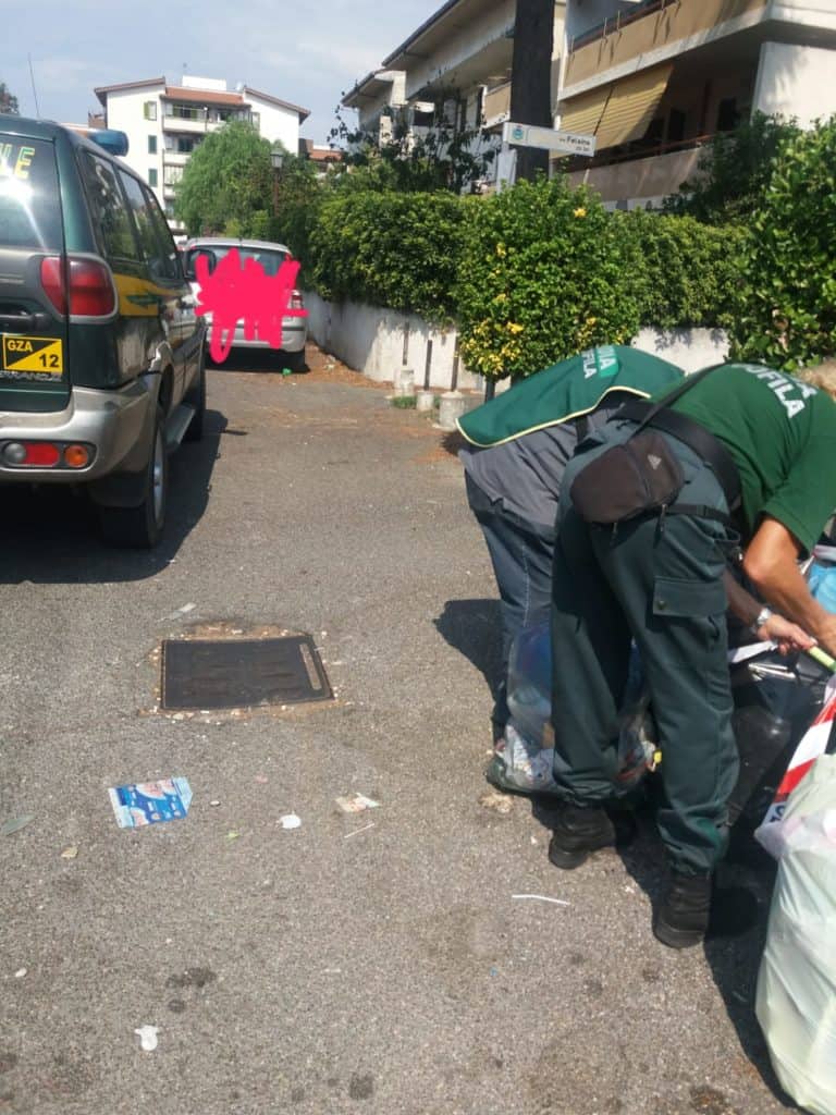 Cerveteri, blitz delle Guardie Ecozoofile di Fare Ambiente in Via Felsina