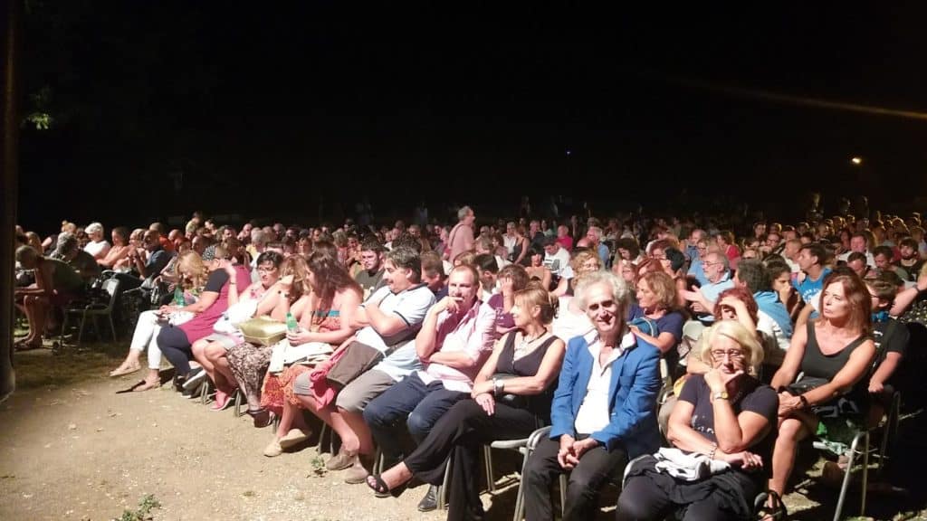 Sere d’estate: grande successo al Castello con  il duo Rezza e Mastrella