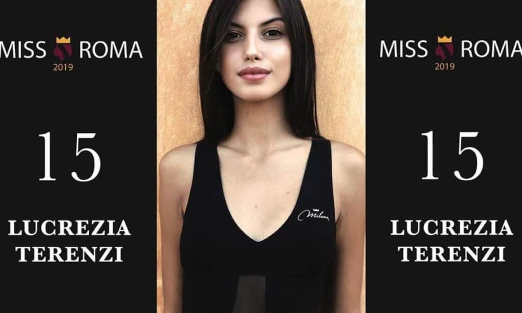 Miss Roma 2019, terza classificata la cerite Lucrezia Terenzi