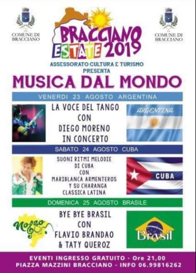 Bracciano, tutto pronto per "Musica dal Mondo"