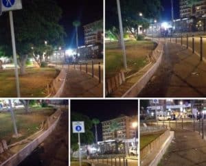 Ladispoli, distrutta parte della staccionata dei giardini dedicati a Daniele Nica