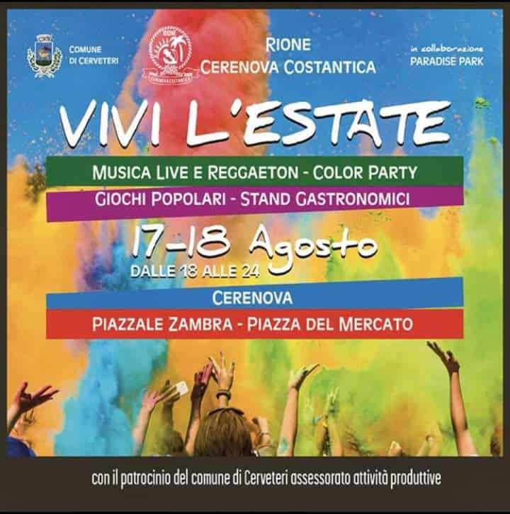 Weekend ricco di divertimento per tutti a Cerveteri e Cerenova