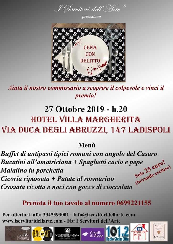 All'Hotel Villa Margherita "Cena con delitto"