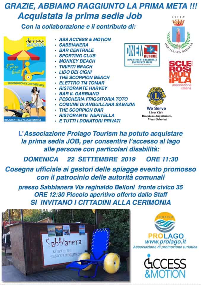 Anguillara, appuntamento con il "Lago per tutti"