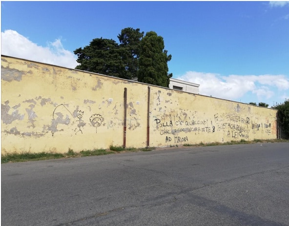Cerveteri, Fratelli d'Italia Liberamente: "Il muro del cimitero in condizioni indecorose" 