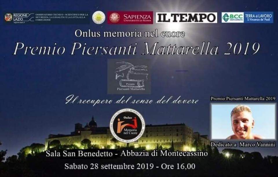 Sabato il Premio giornalistico Piersanti Mattarella, dedicato a Vannini